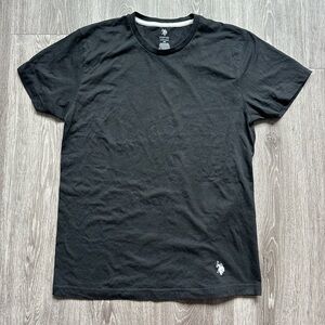 U.S. Polo Assn. Black Short Sleeve Tee Size M